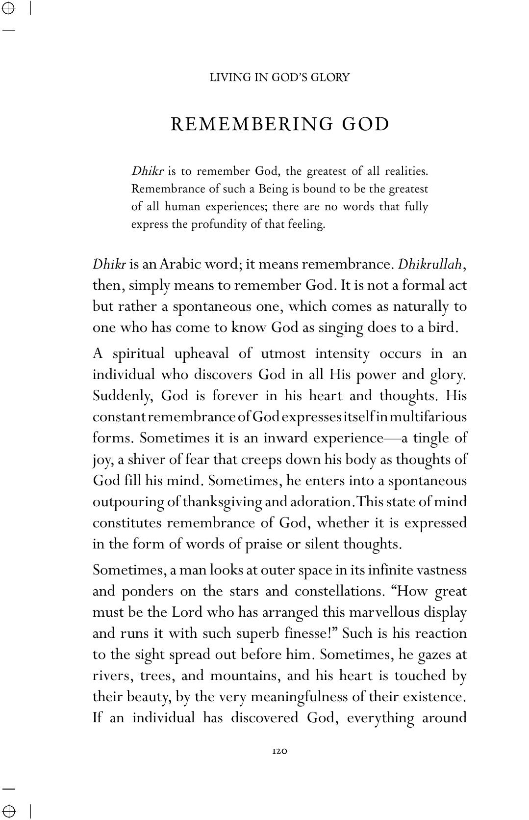 The printed page