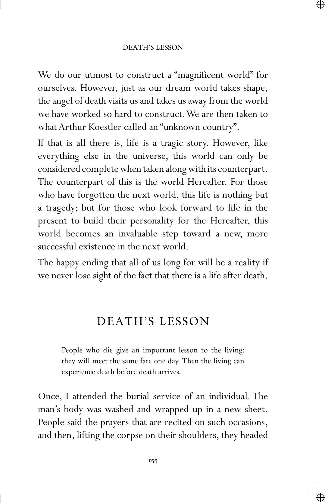 The printed page