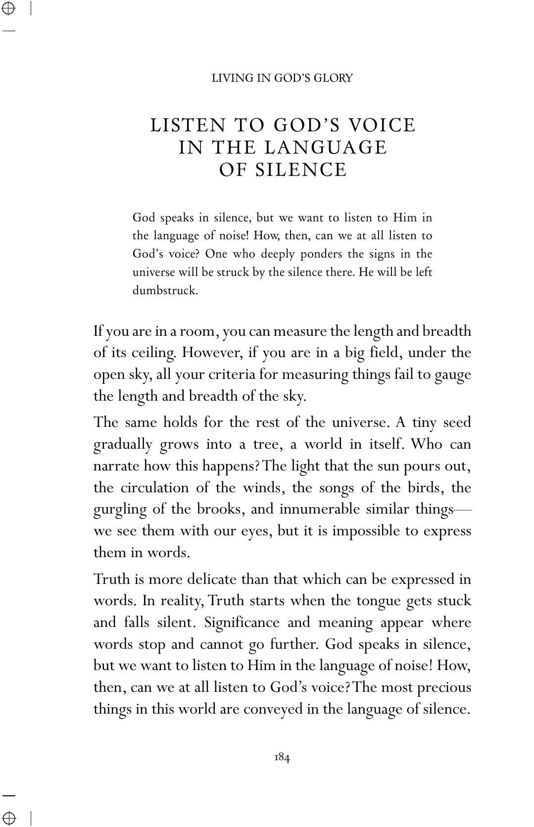 The printed page