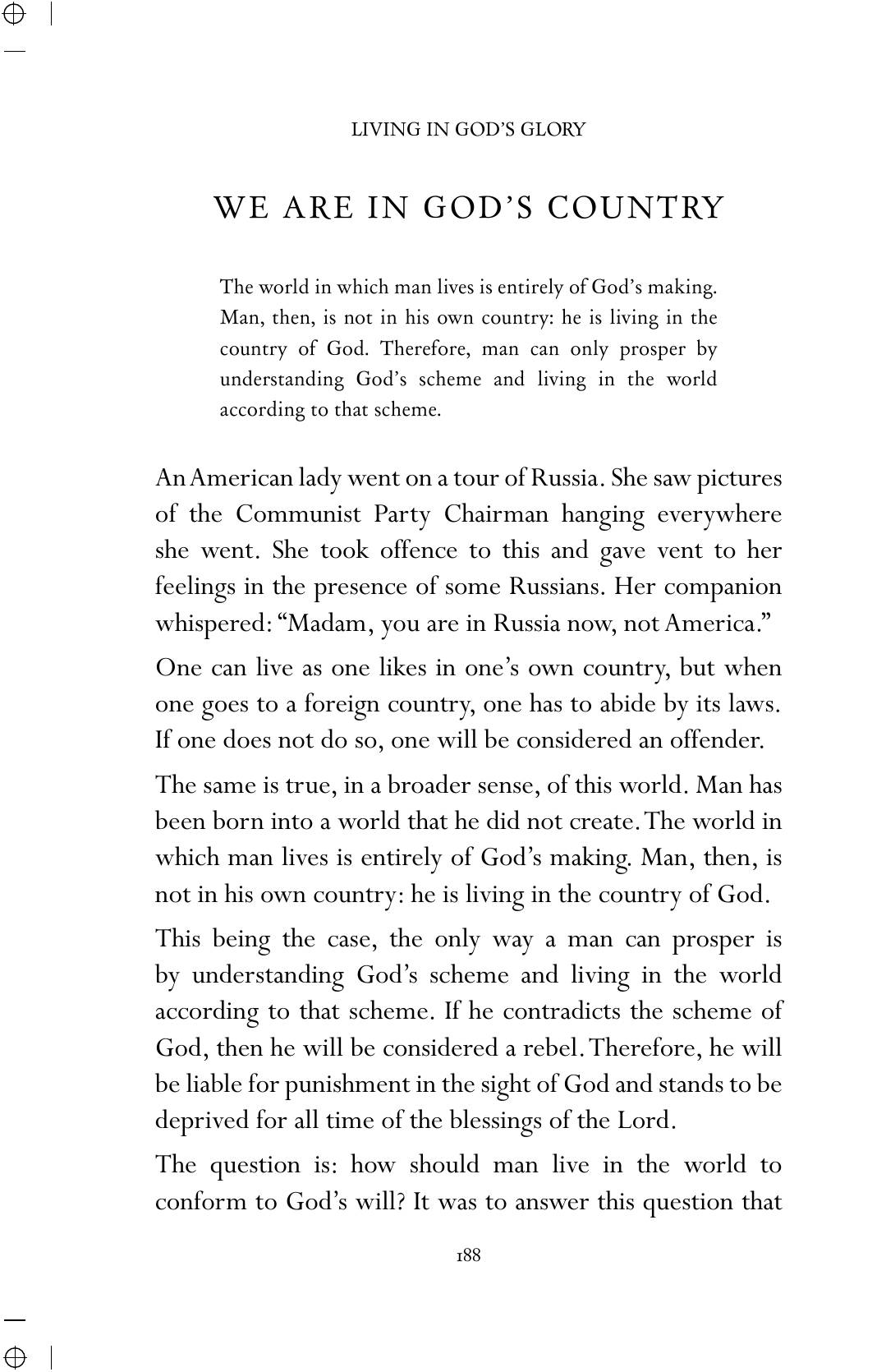 The printed page