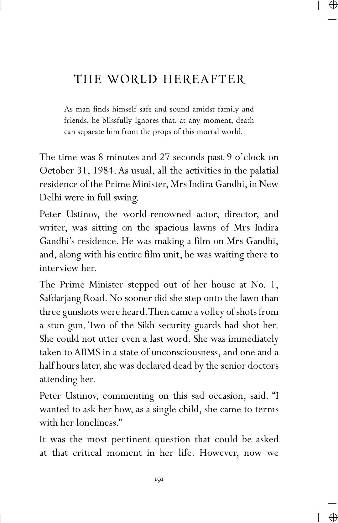 The printed page