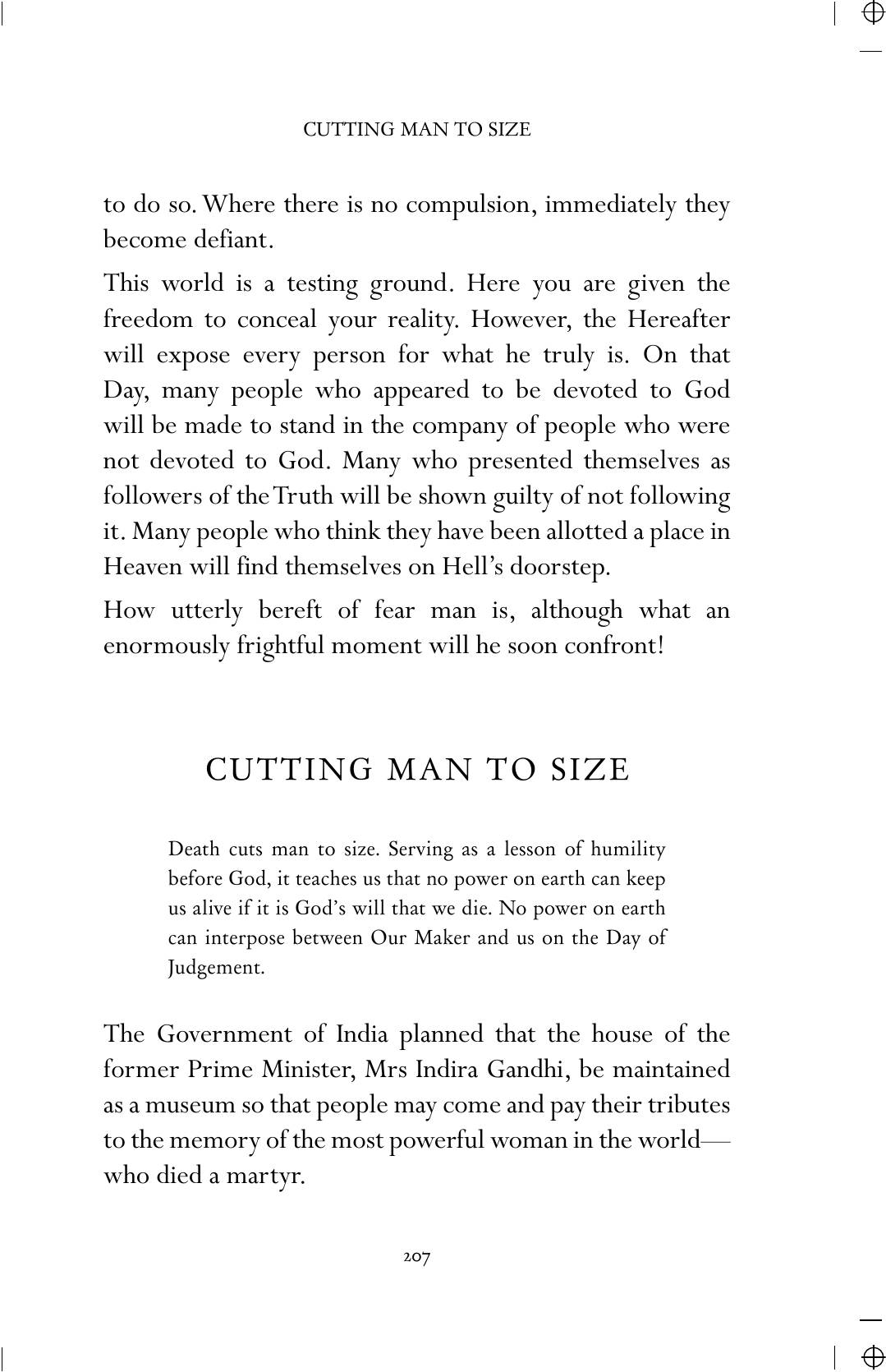 The printed page