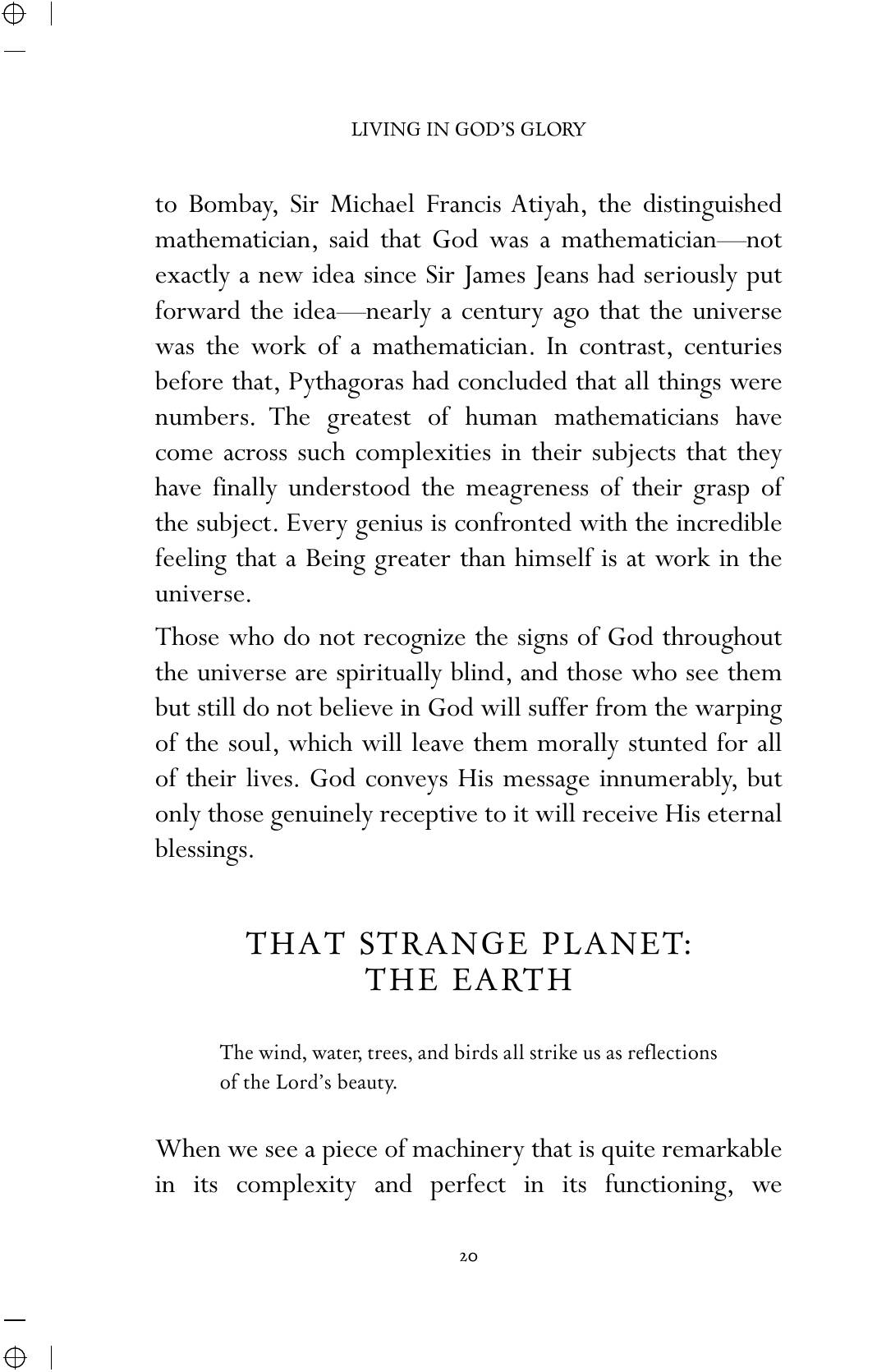 The printed page