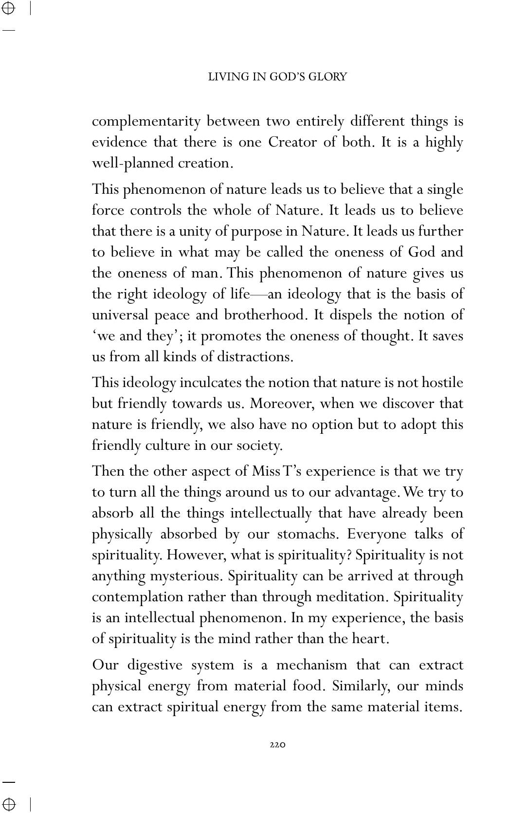 The printed page