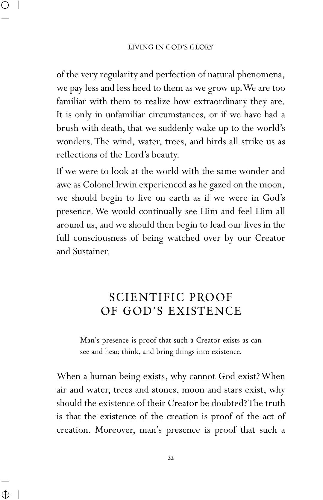 The printed page