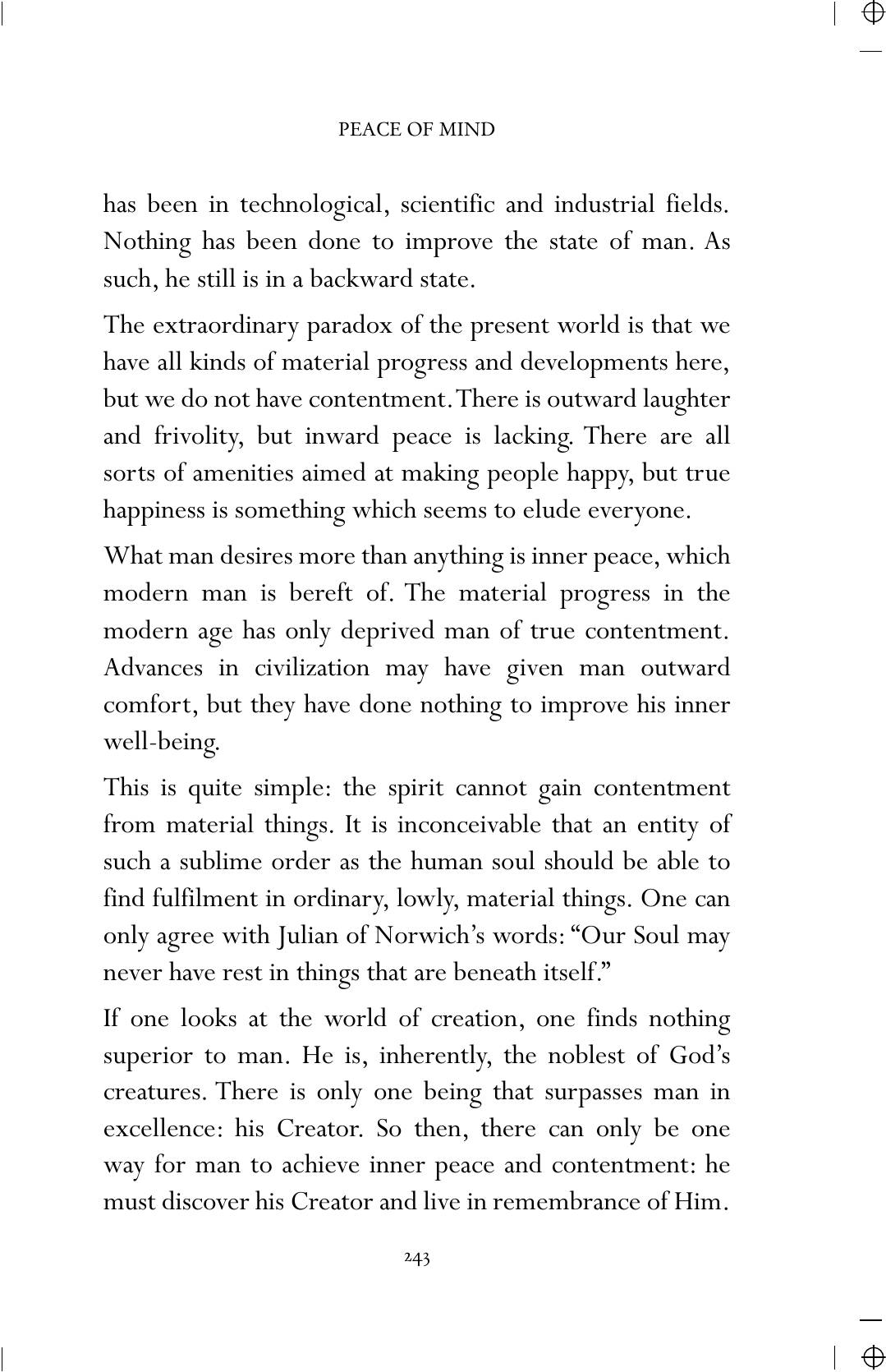 The printed page