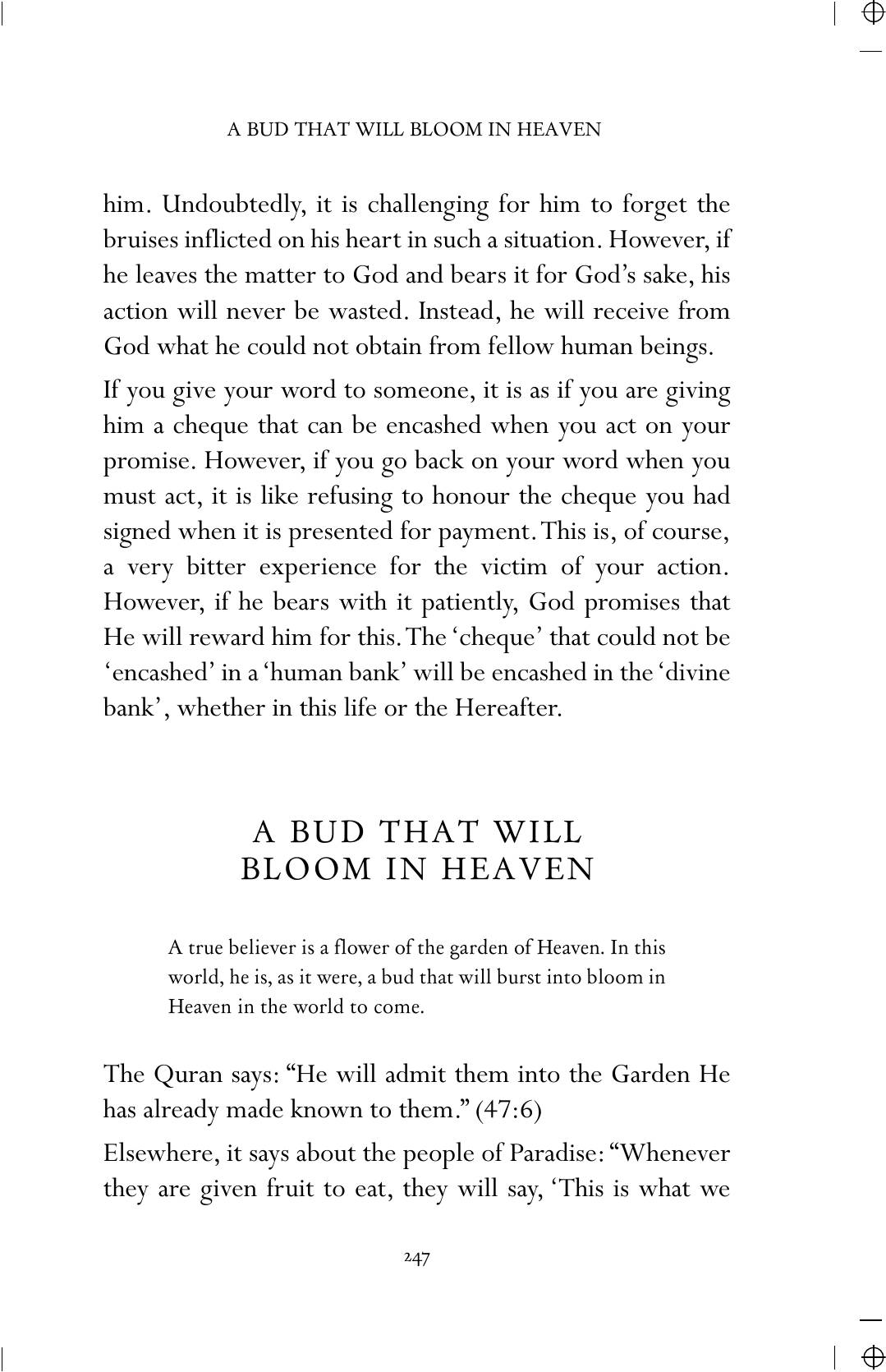 The printed page