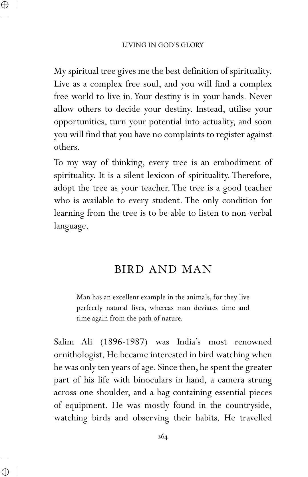 The printed page