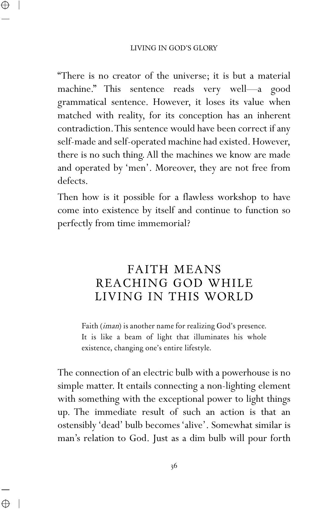 The printed page