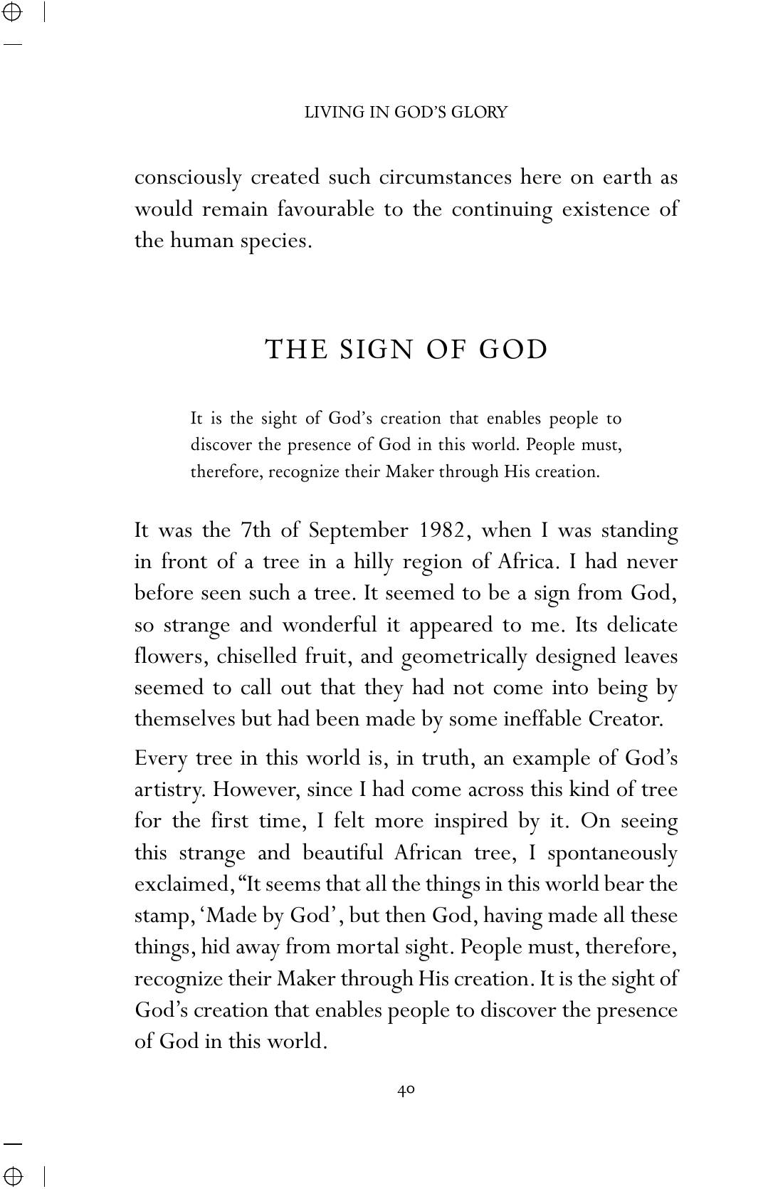 The printed page