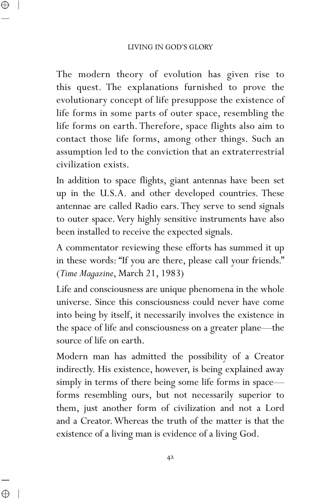 The printed page