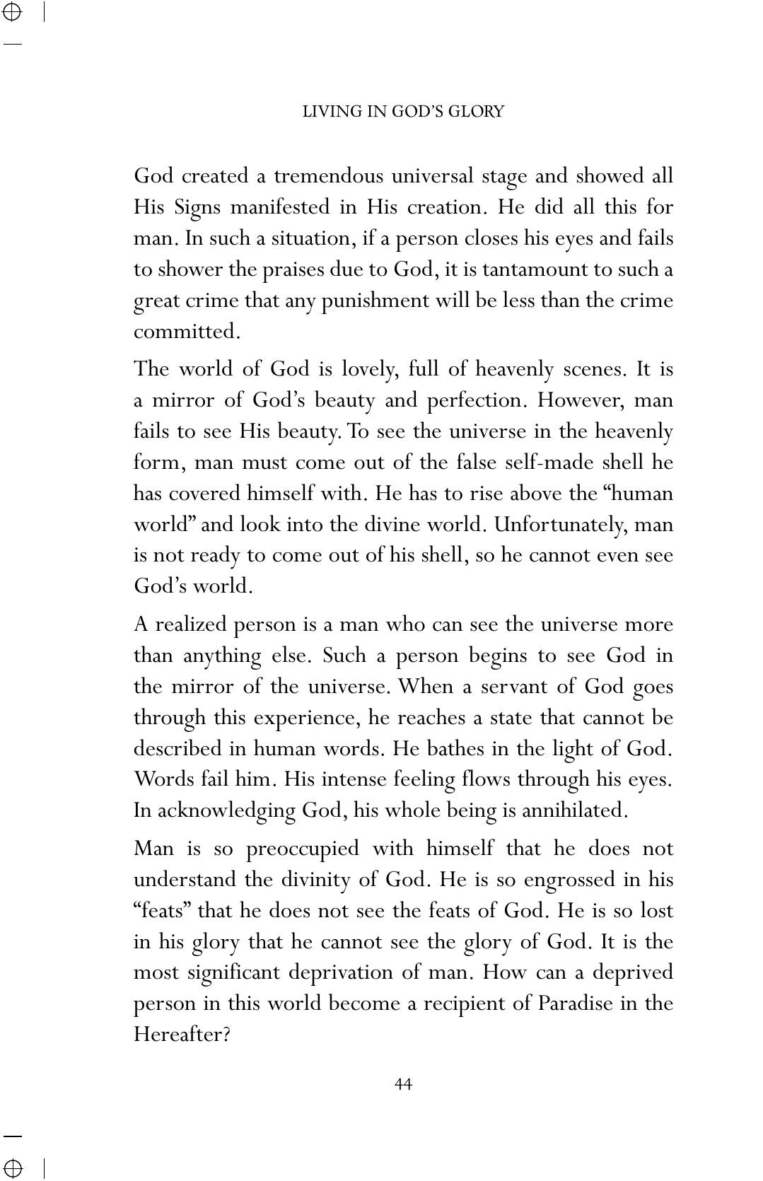 The printed page