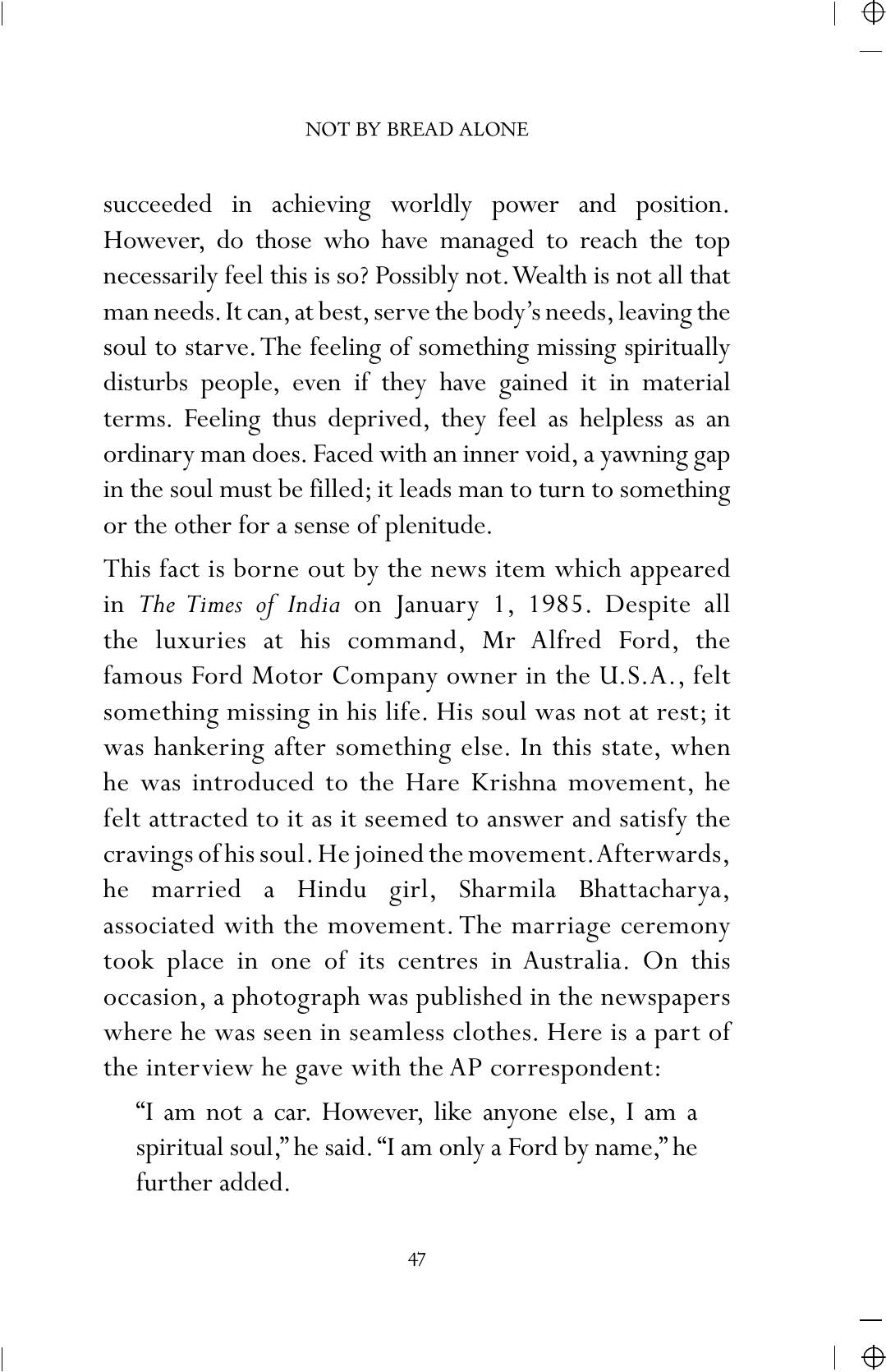 The printed page