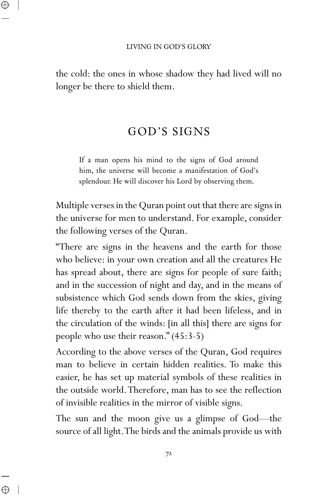 The printed page