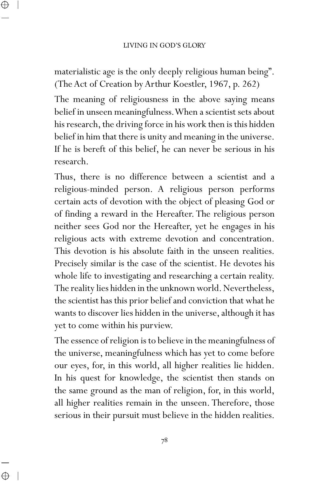 The printed page