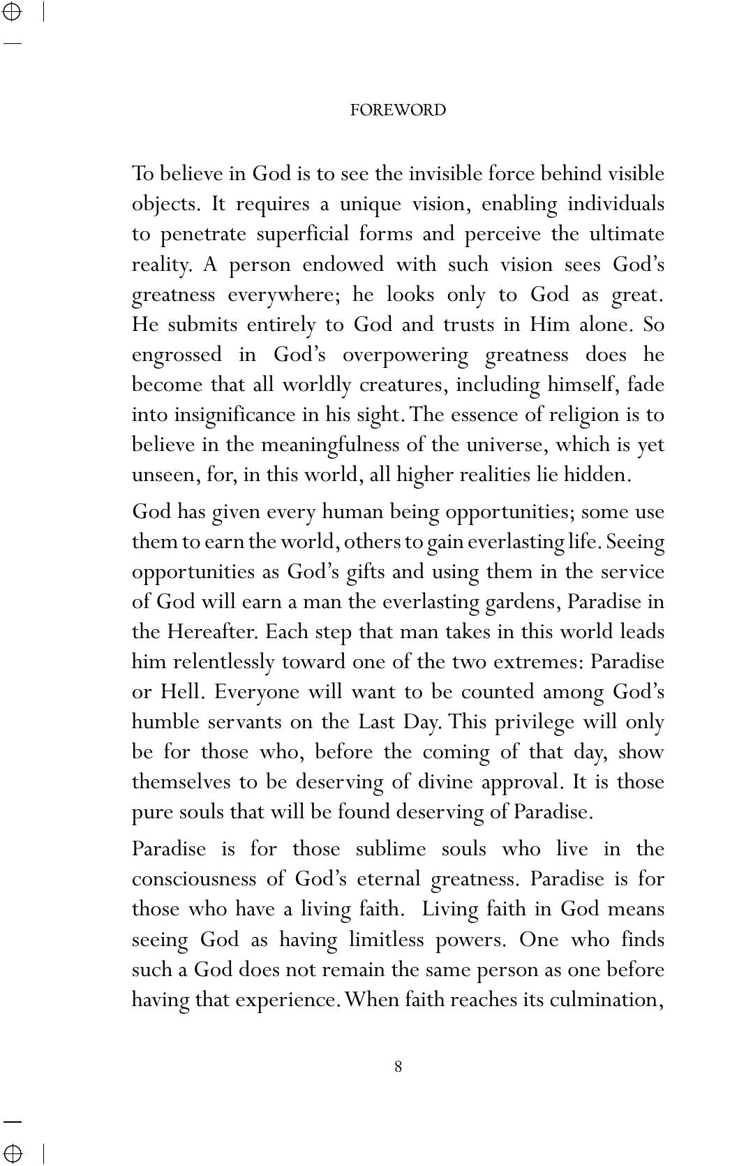 The printed page