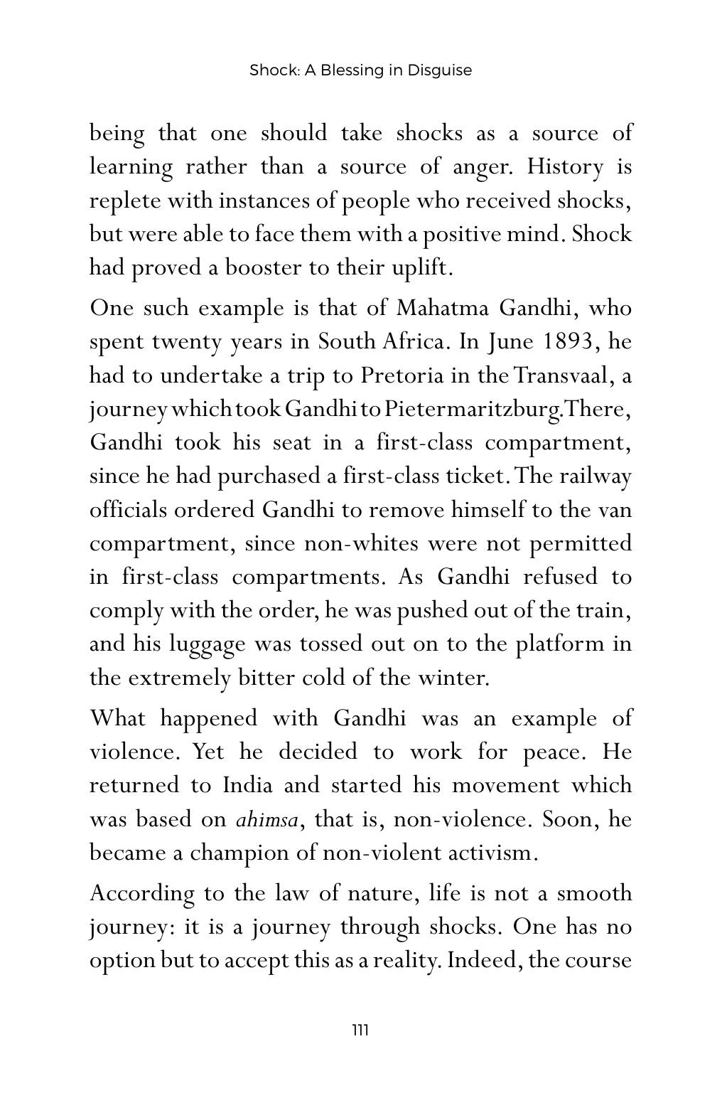The printed page