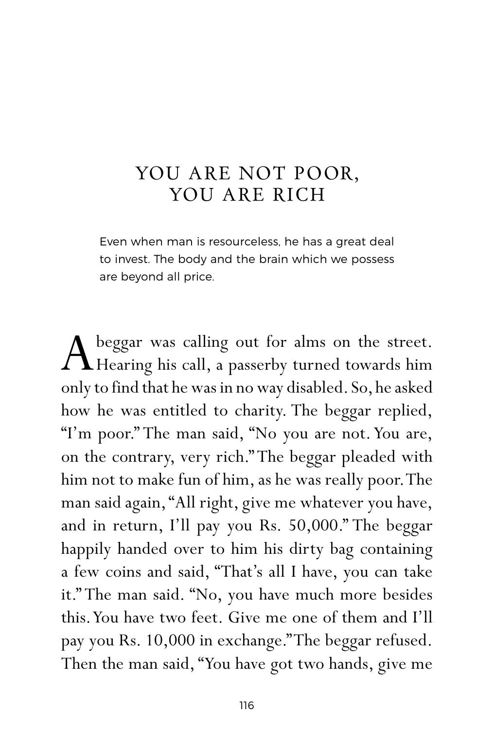The printed page