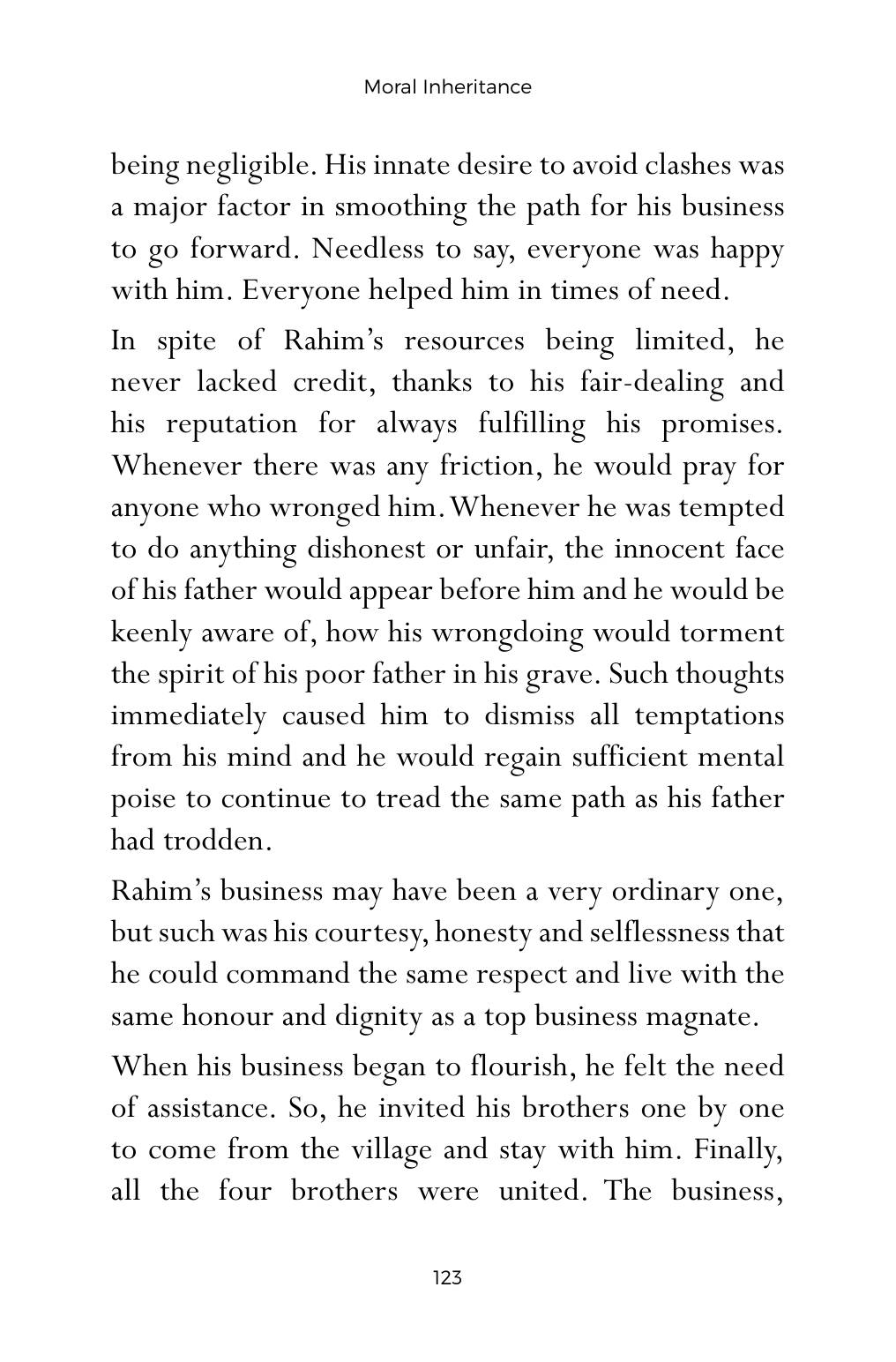 The printed page