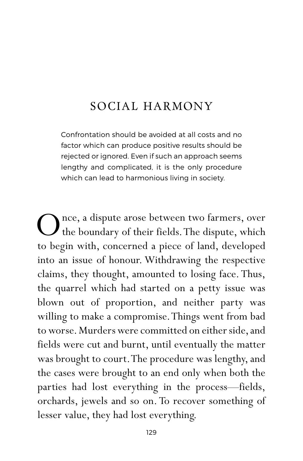 The printed page
