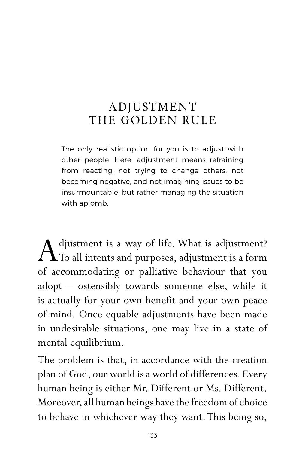 The printed page