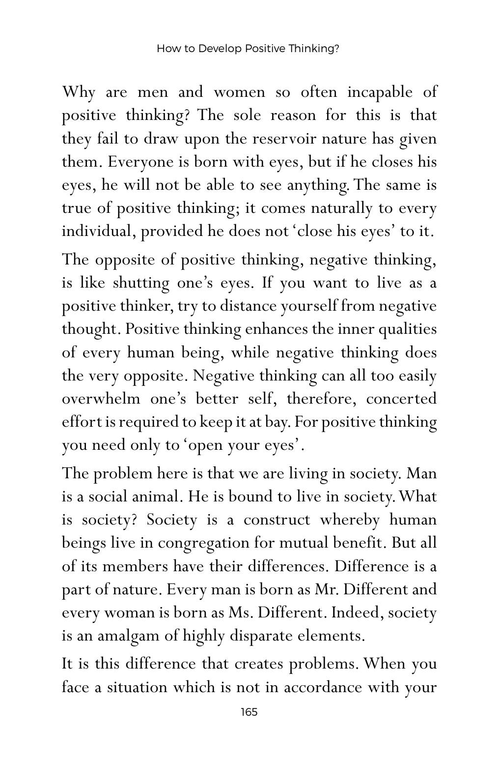 The printed page