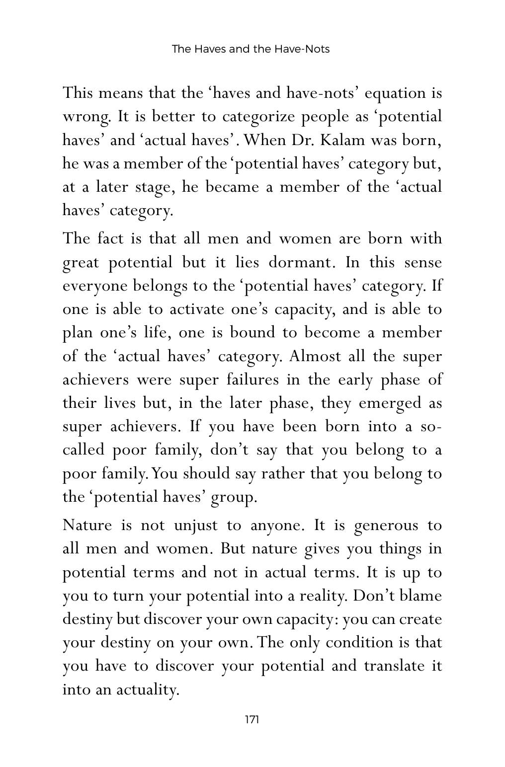 The printed page