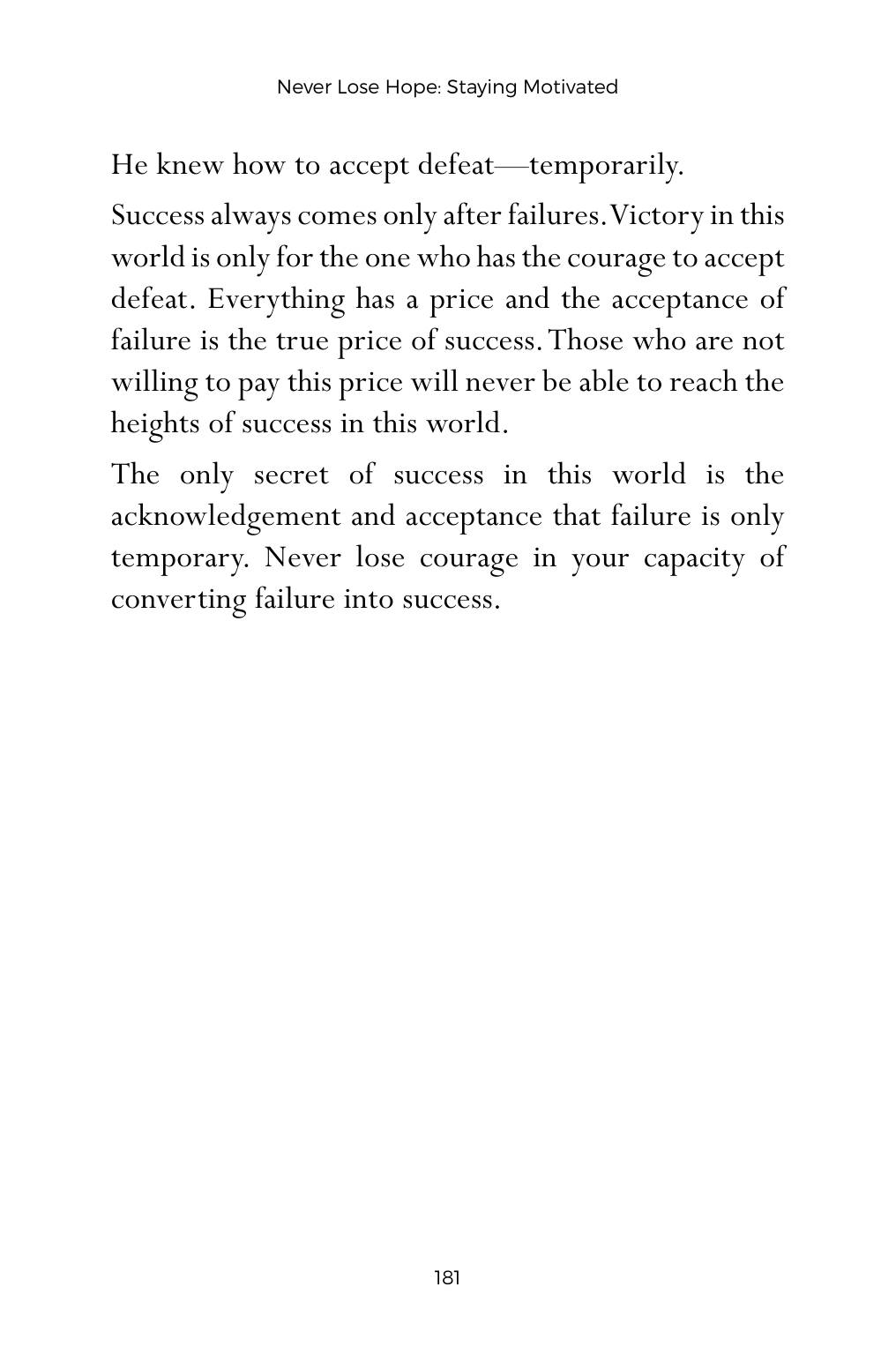 The printed page