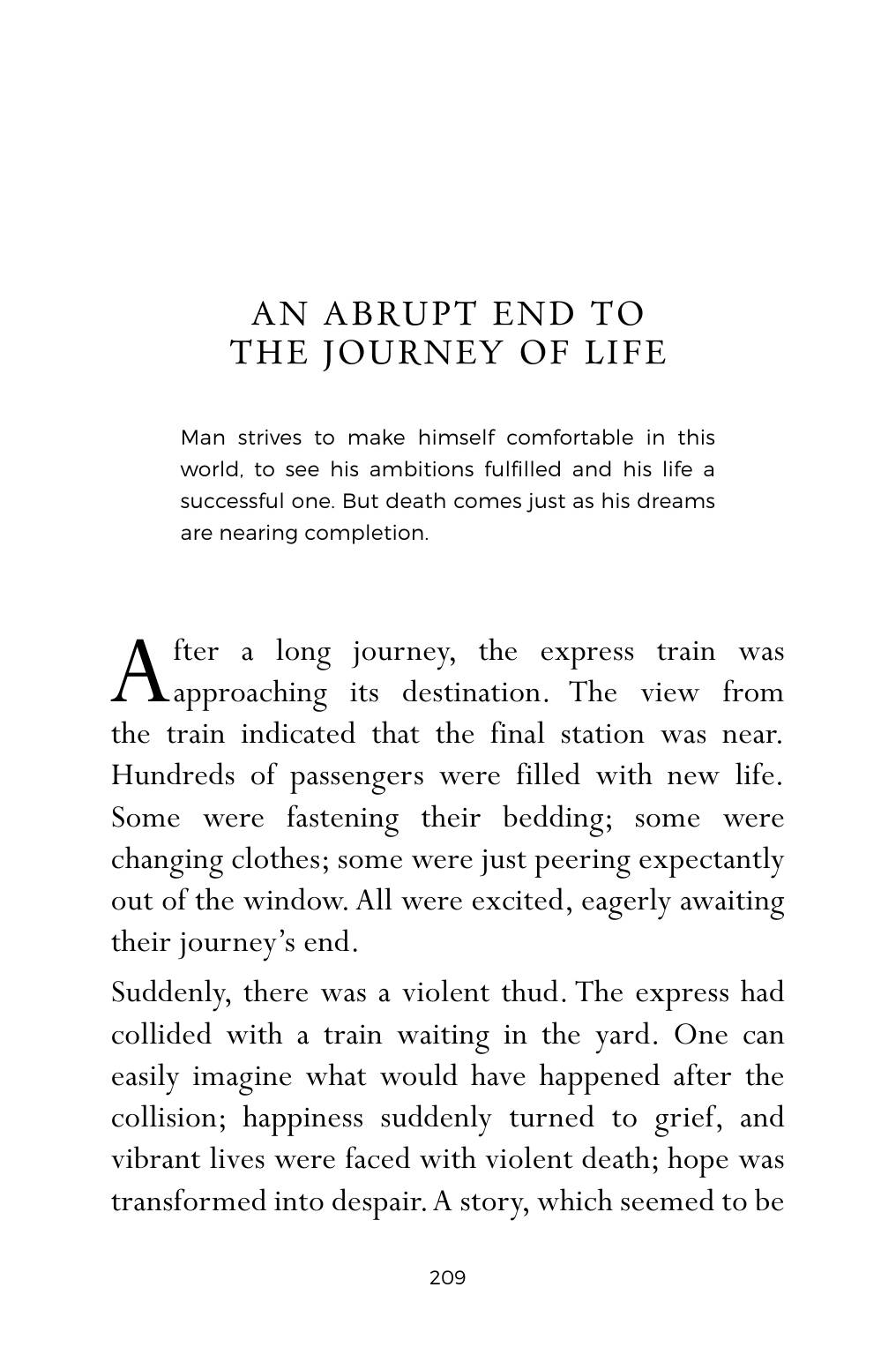 The printed page