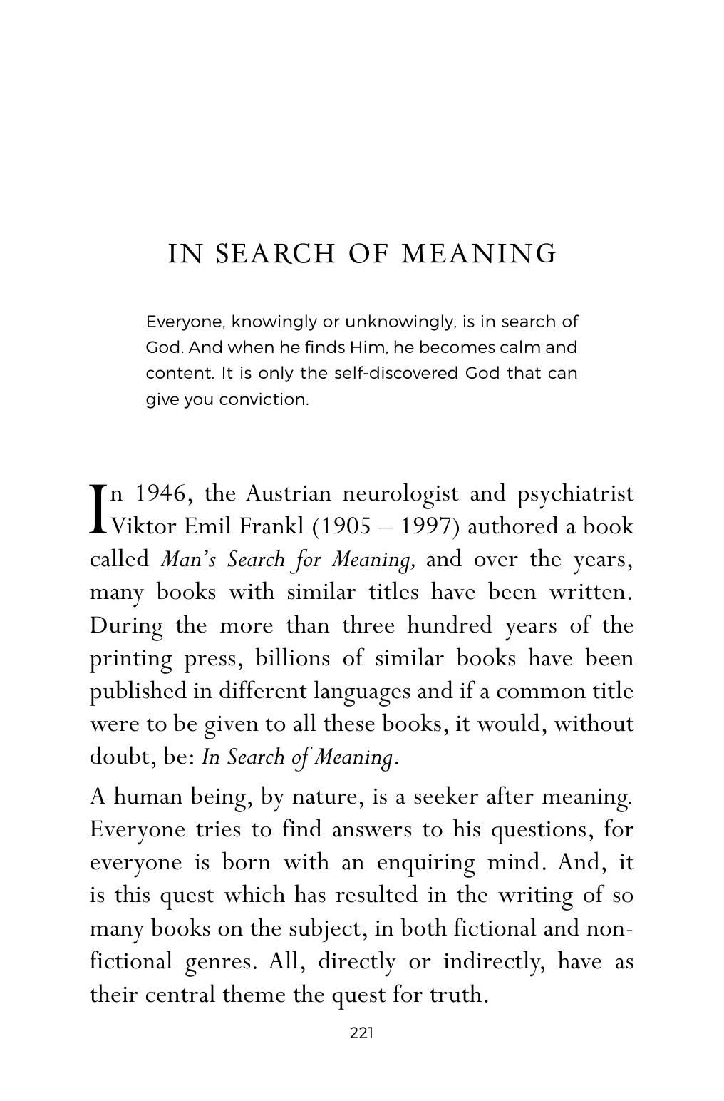 The printed page