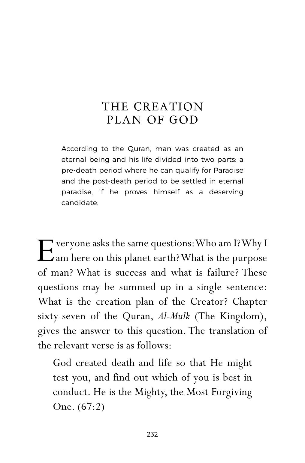 The printed page