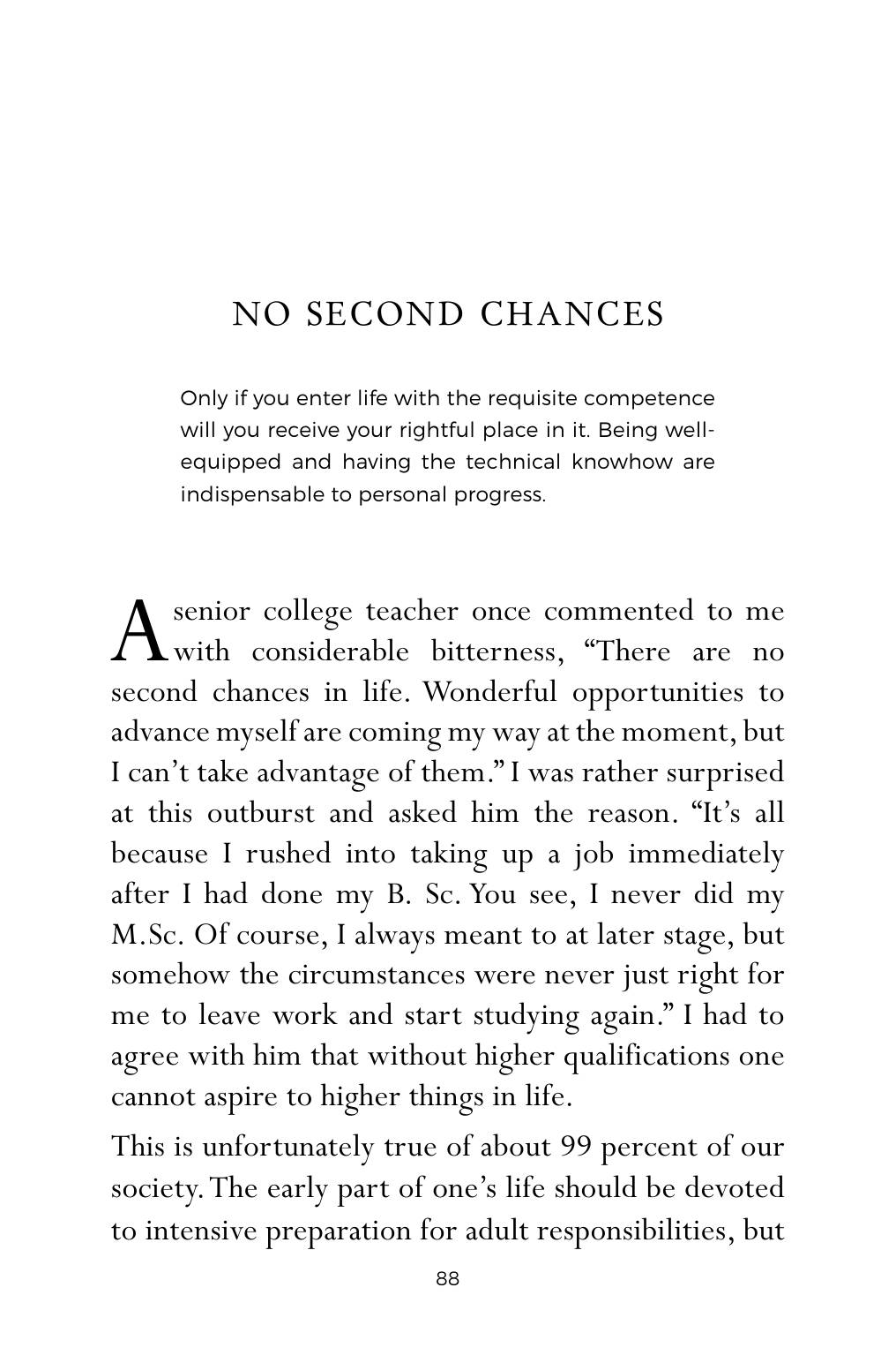 The printed page