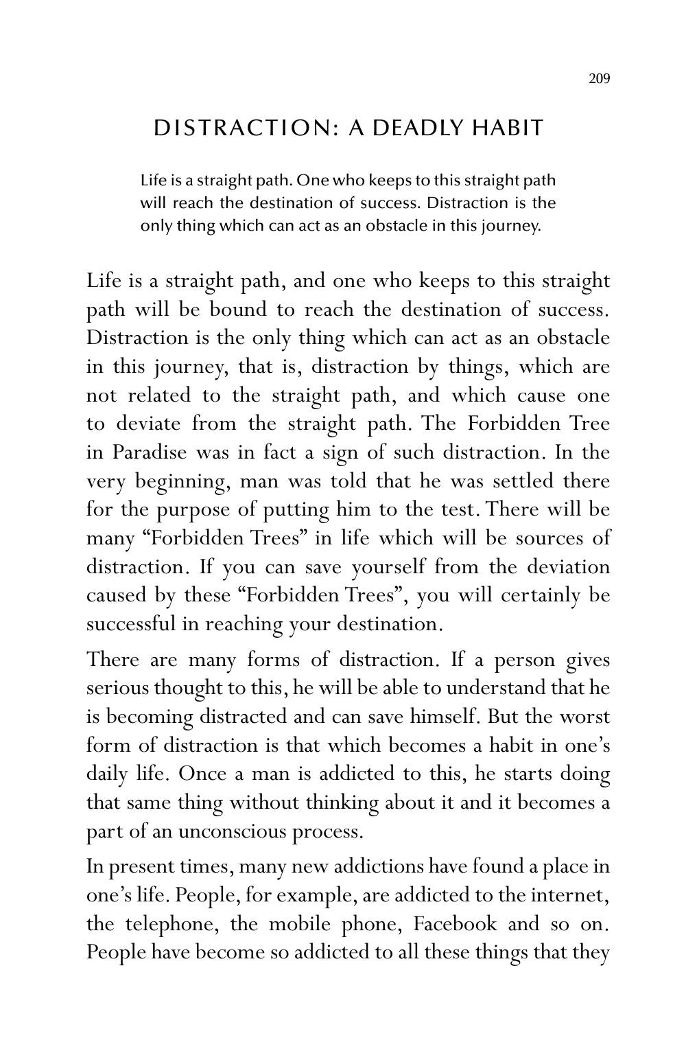 The printed page