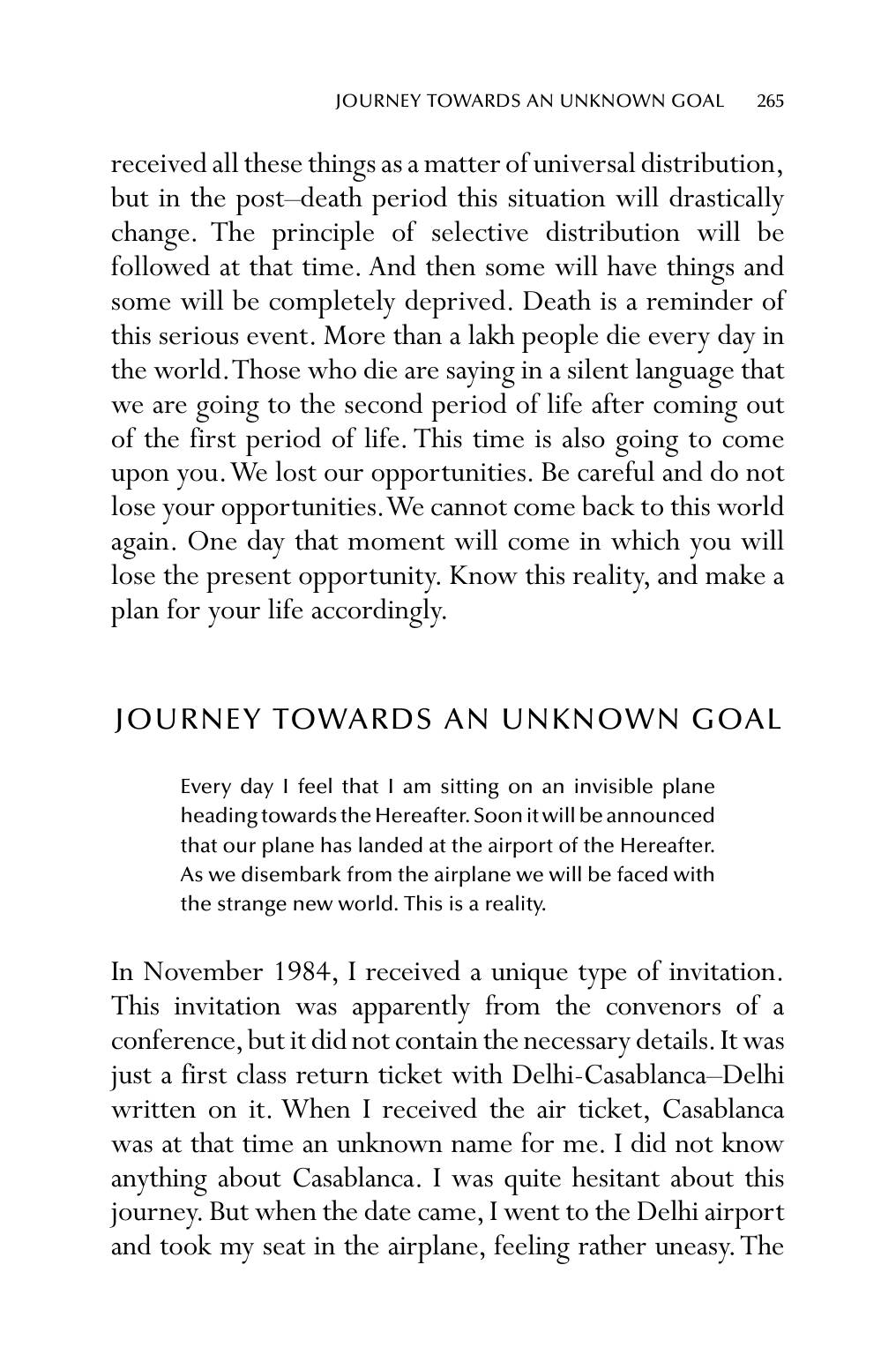 The printed page
