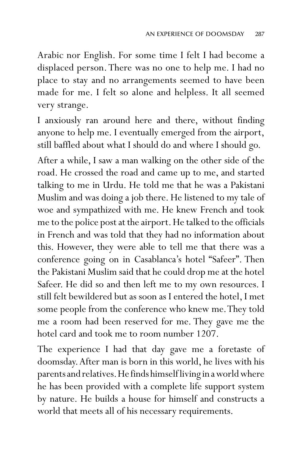 The printed page