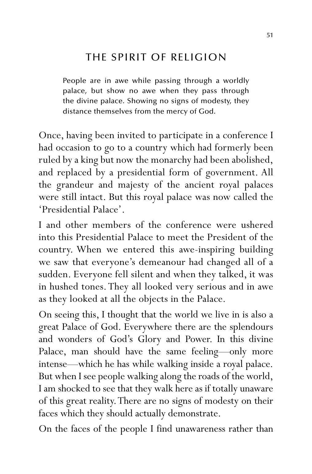 The printed page