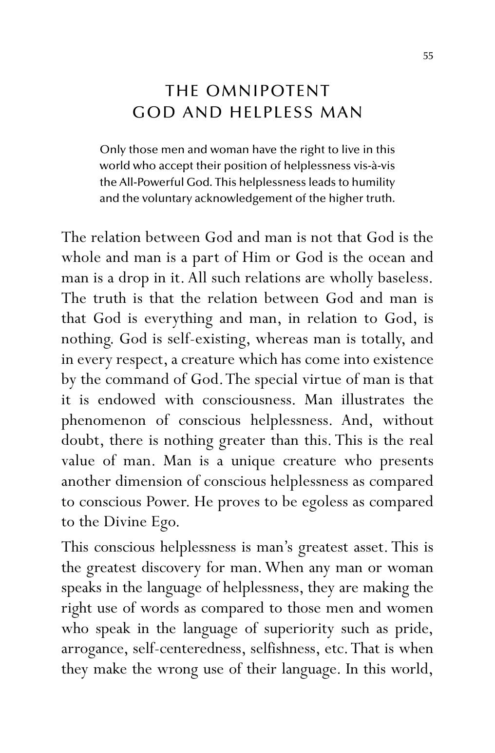 The printed page