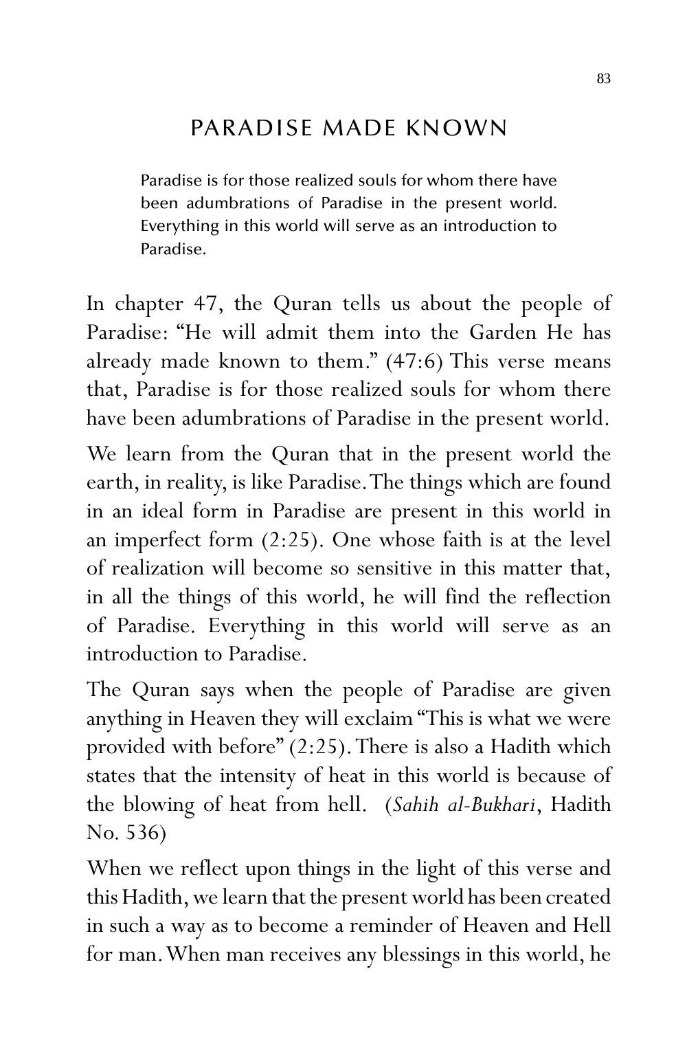 The printed page