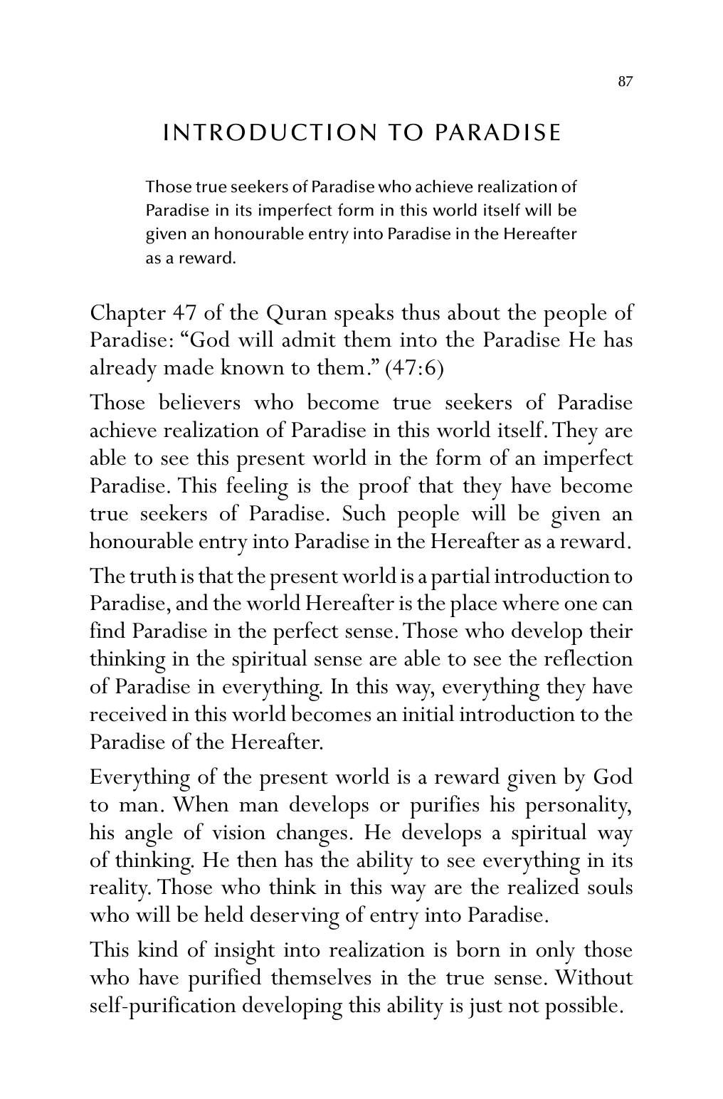 The printed page