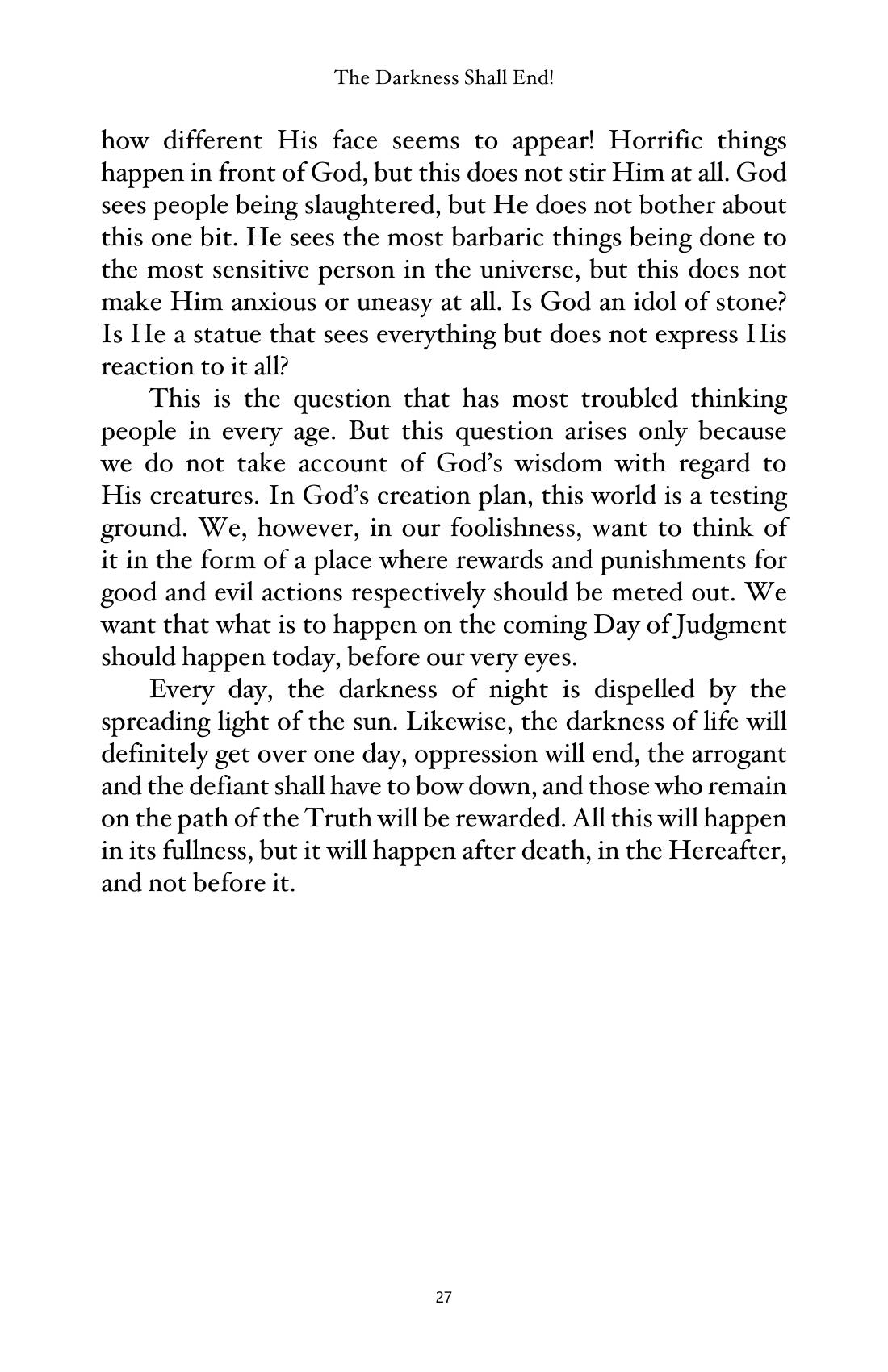 The printed page