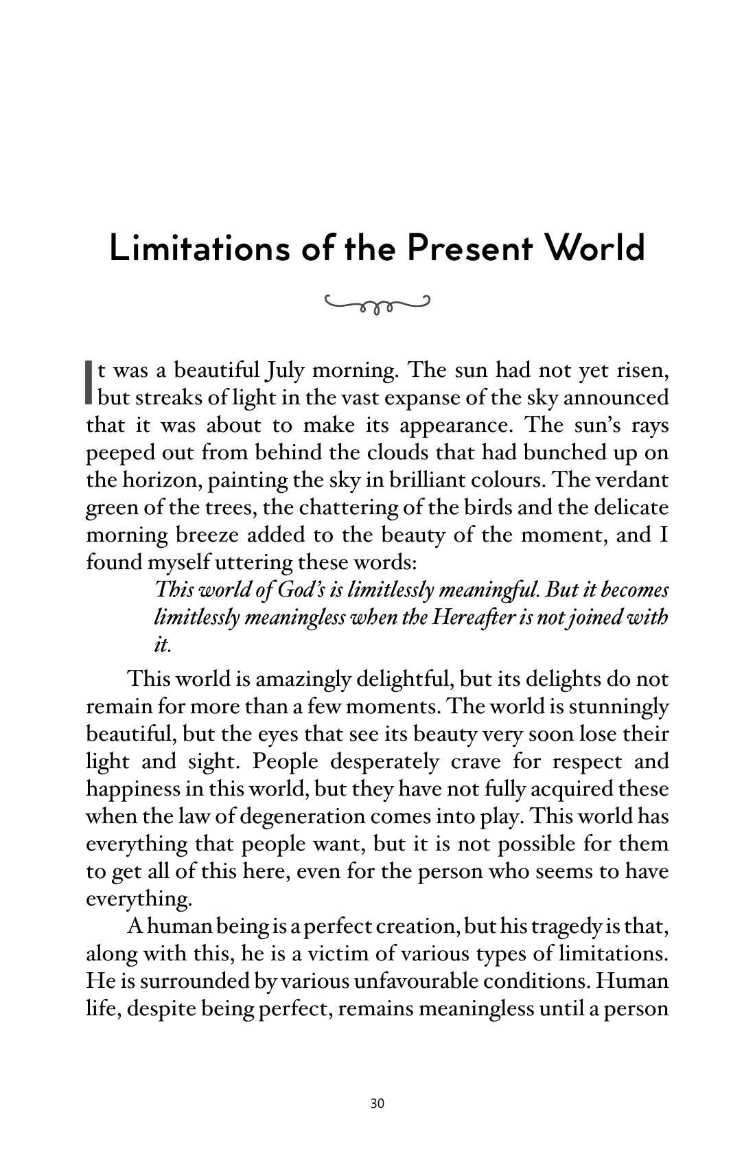 The printed page