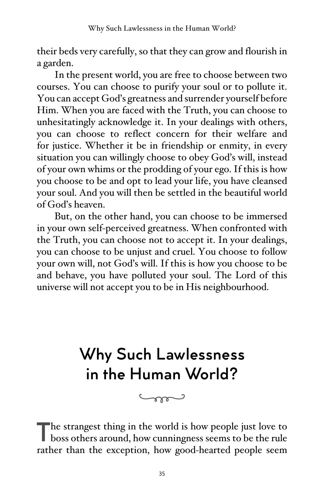 The printed page