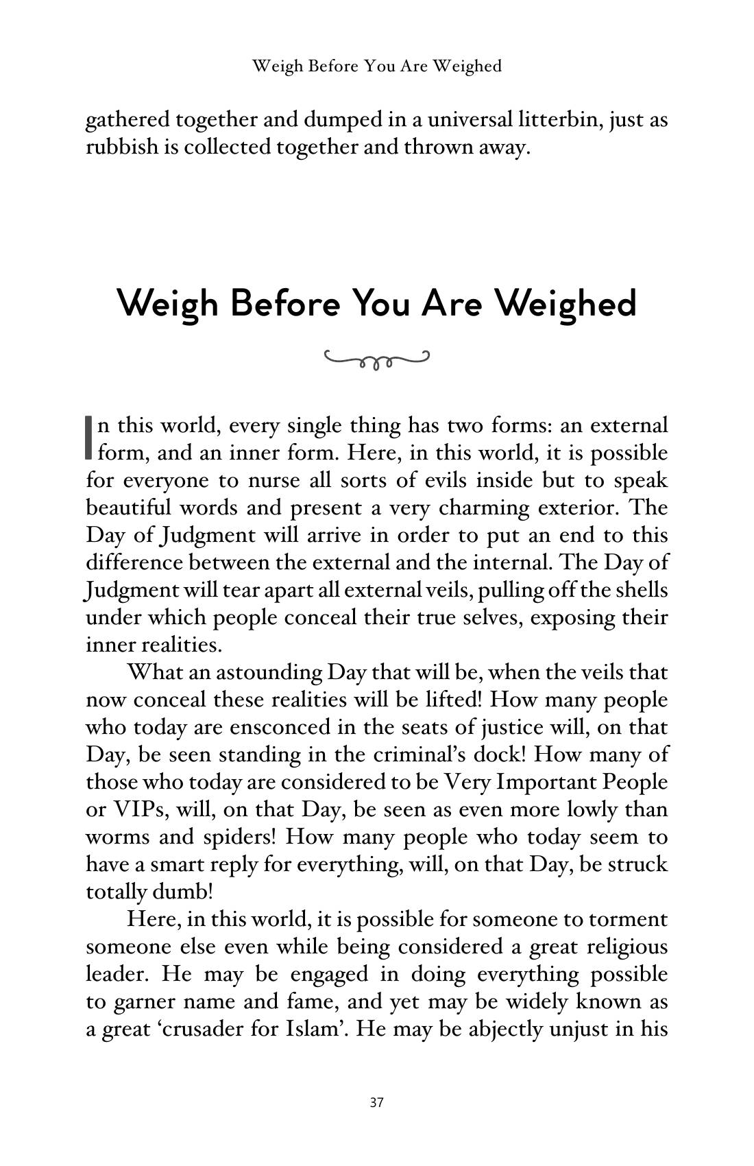 The printed page