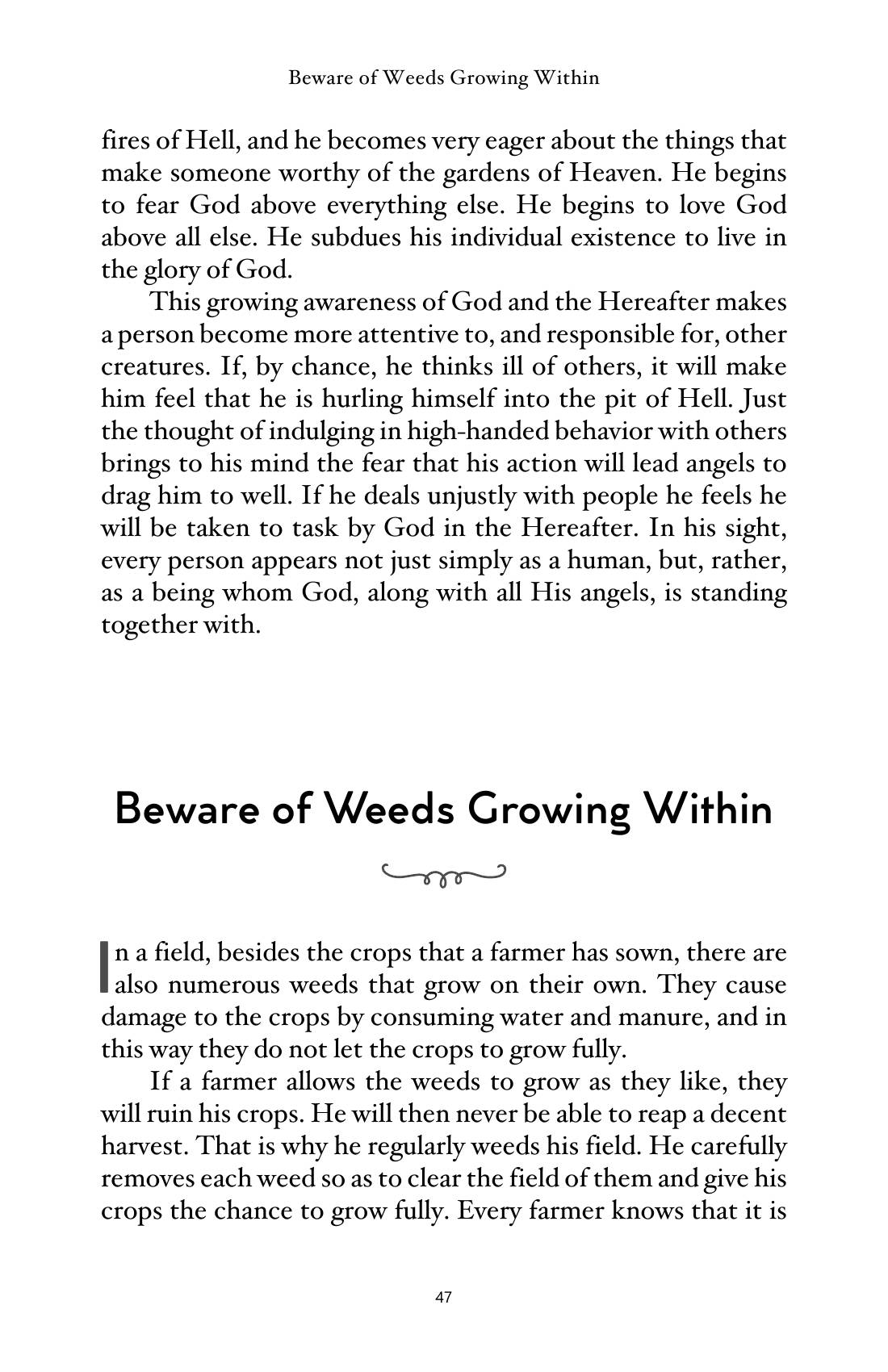 The printed page