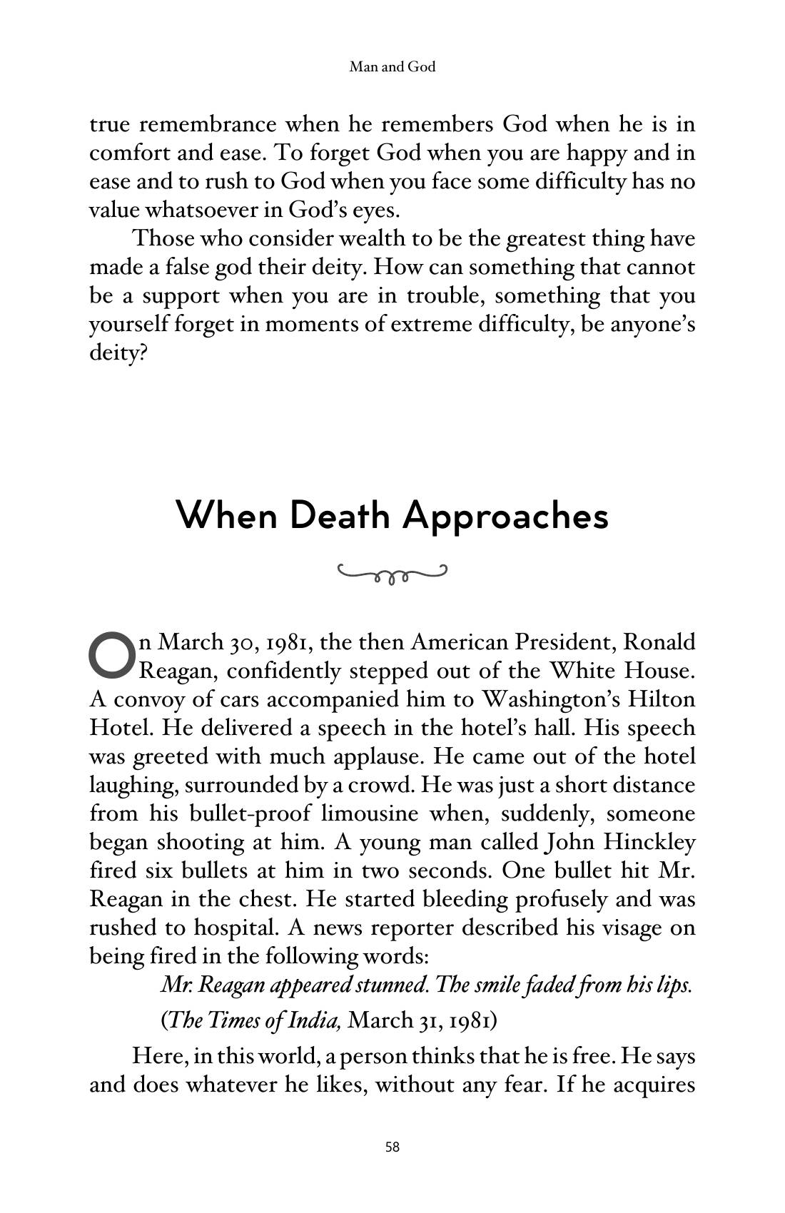 The printed page