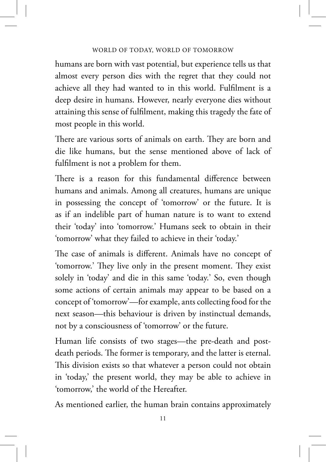 The printed page