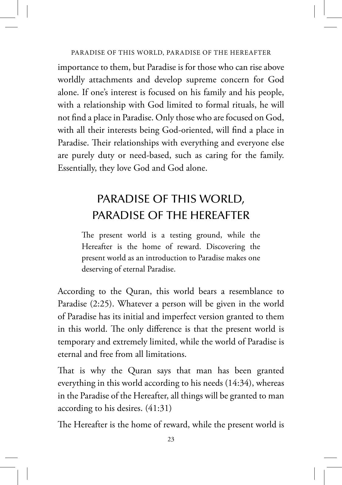 The printed page