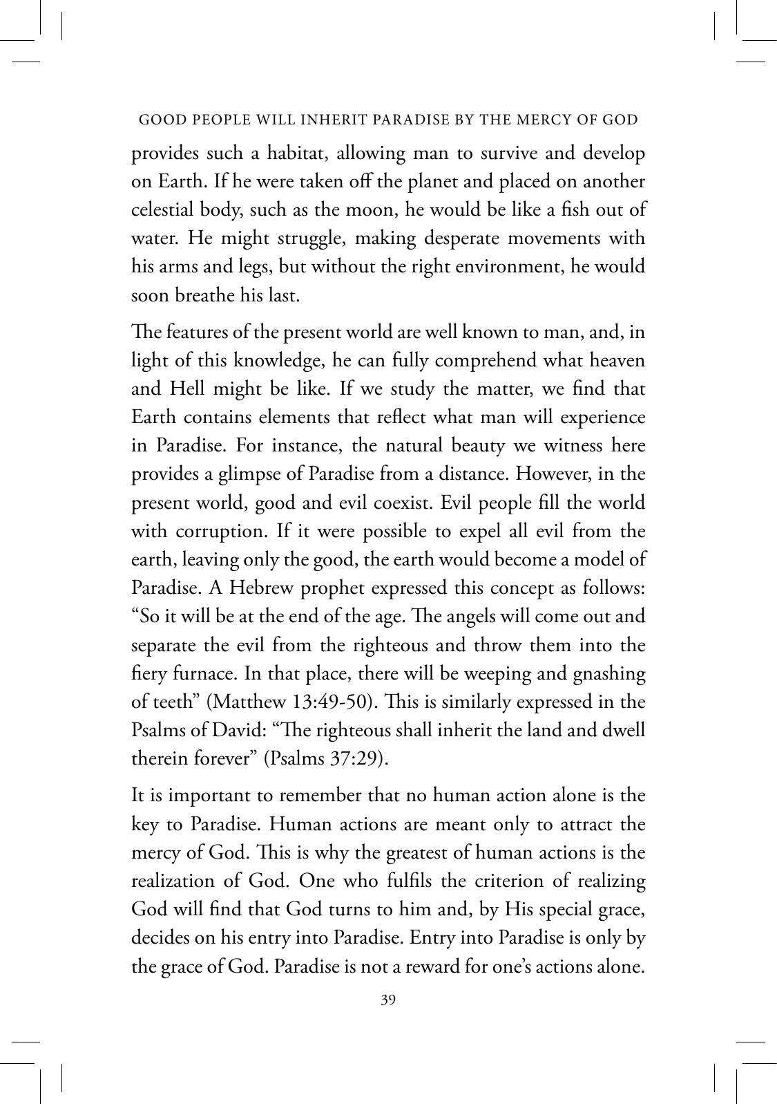 The printed page