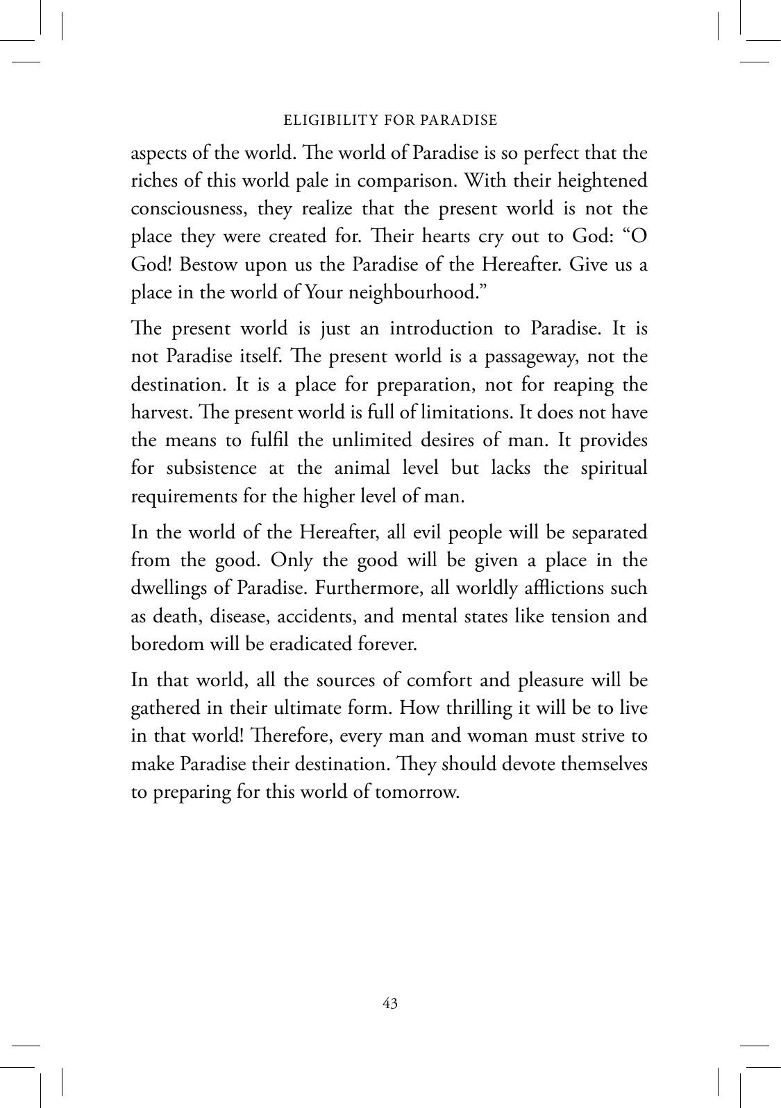 The printed page