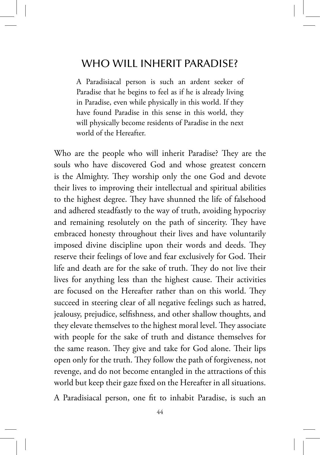The printed page